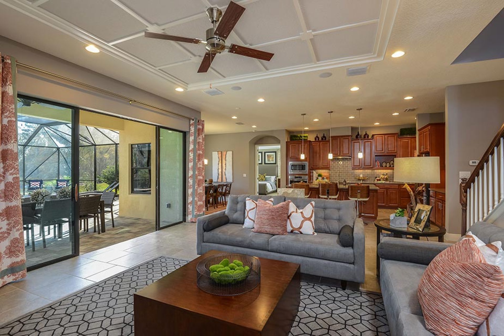 Granada Model TR floorplan - Grand Room and Views