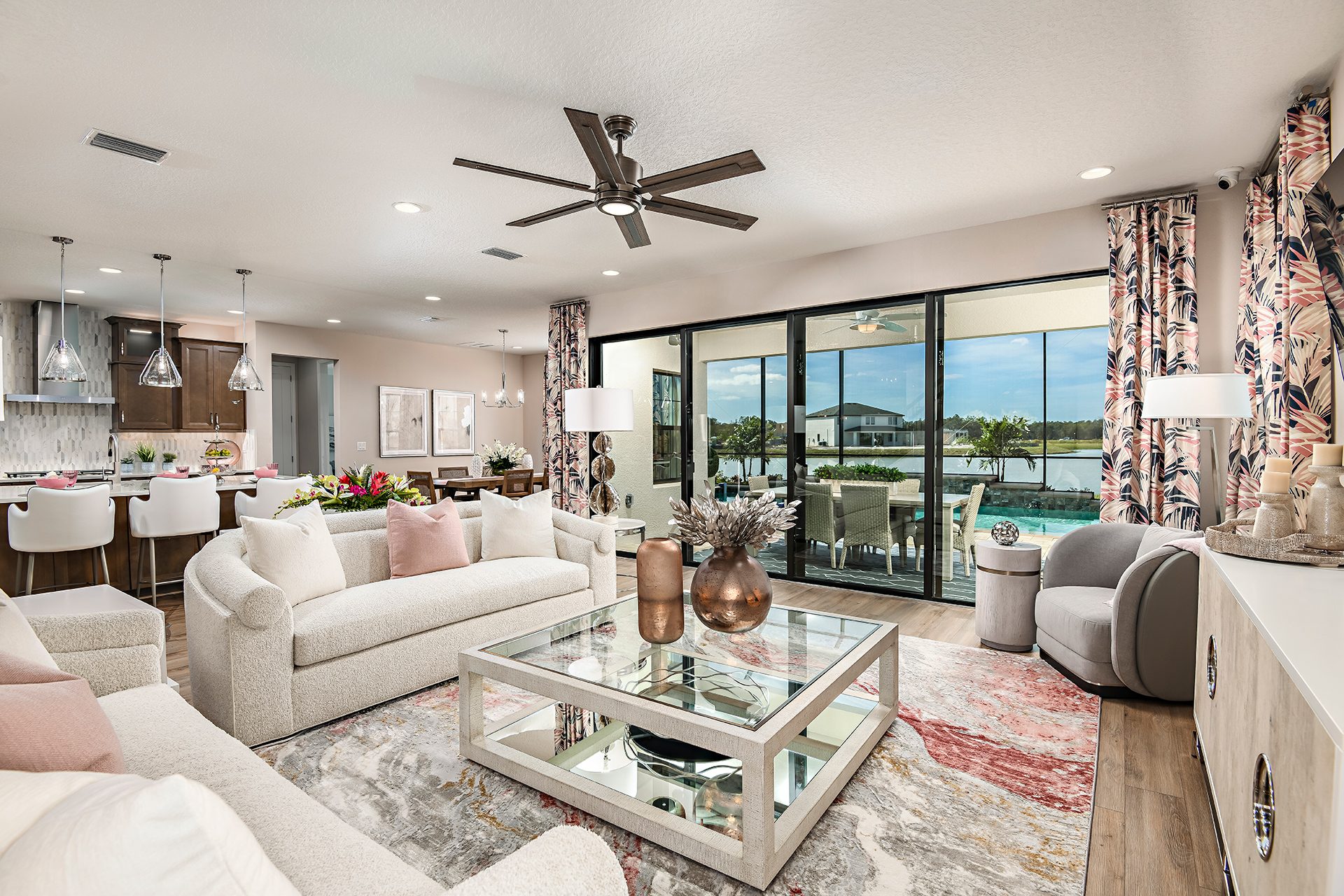 Grand Room overlooking Lanai | Westshore II at Hawkstone