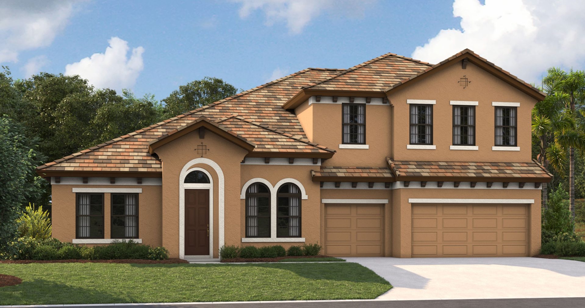 Key West II Mediterranean Elevation